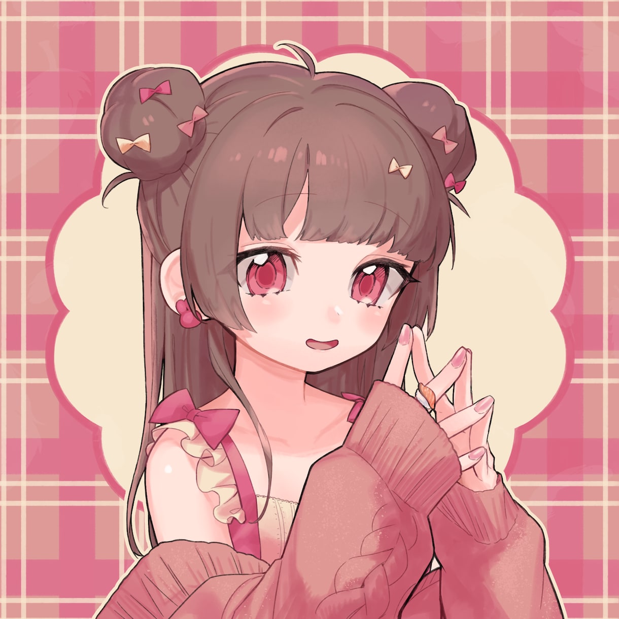 他サイトで実績あり。アイコンイラストを描きます Vtuberさんを描かせて頂いた実績が多数あります！ イメージ4