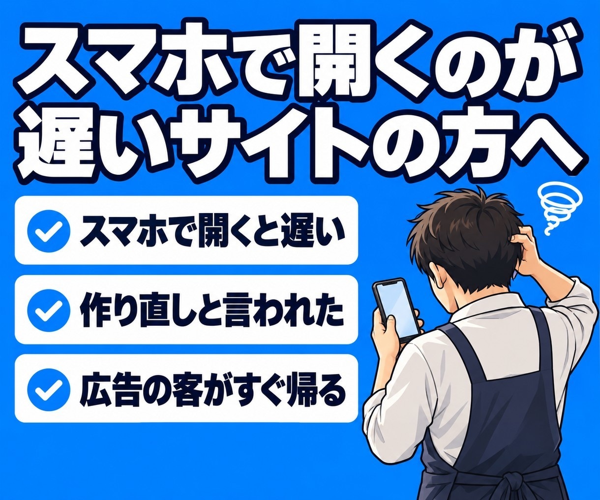 サイトの表示速度を診断し改善点をお伝えします どこが重いのか、何から直すべきかを書面でお渡しします イメージ2