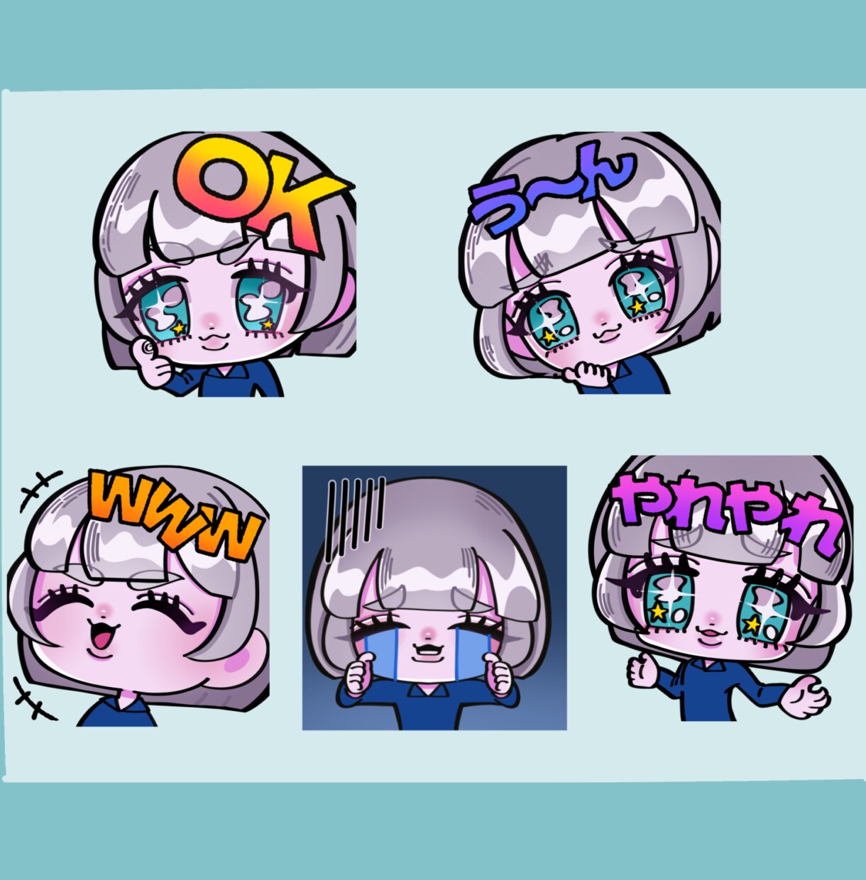 LINEスタンプお作りします あなたのオリジナルキャラクターでかわいいスタンプ制作します イメージ2