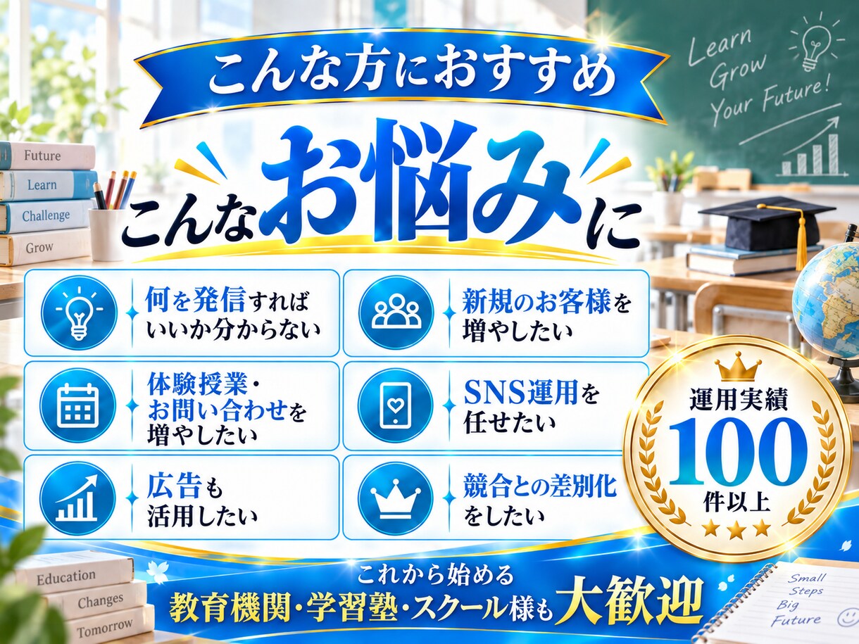 教育業界に特化！Instagram運用をいたします 教育業界の「集客・問い合わせ」に強いInstagram運用 イメージ5
