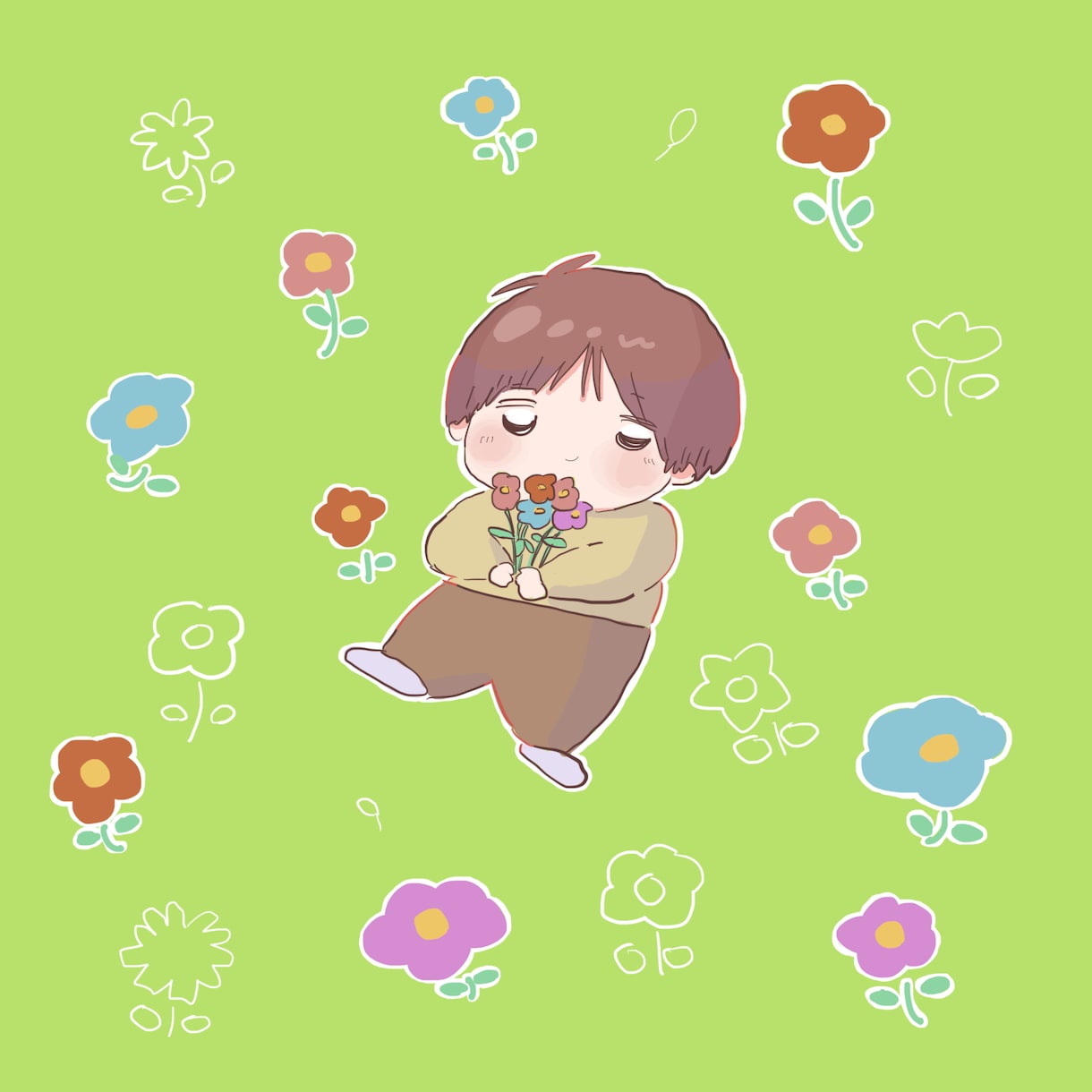 あなたのアイコンを描きます 公立美大出身者がゆるいイラストを描きます！ イメージ1