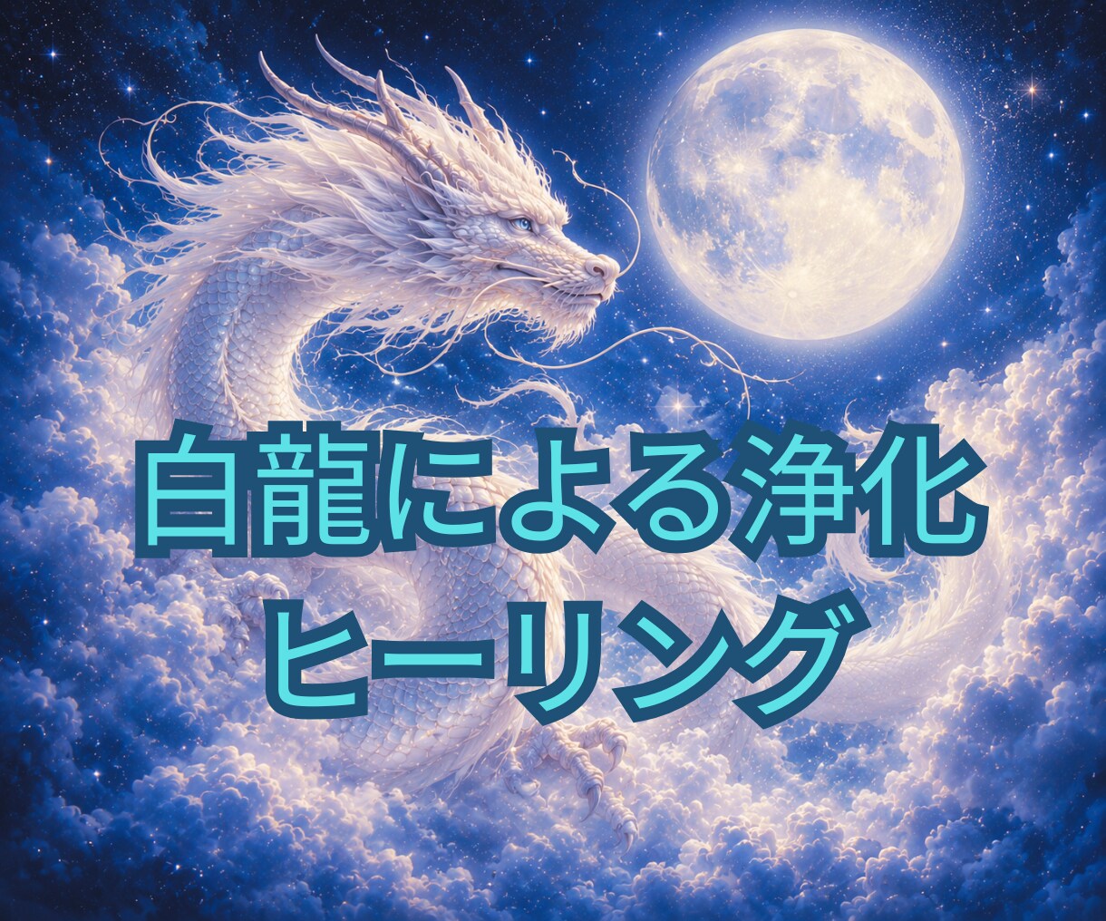 白龍による強力なドラゴンヒーリングを行います もうあなたに不要なエネルギーを白龍による浄化で手放しませんか イメージ4