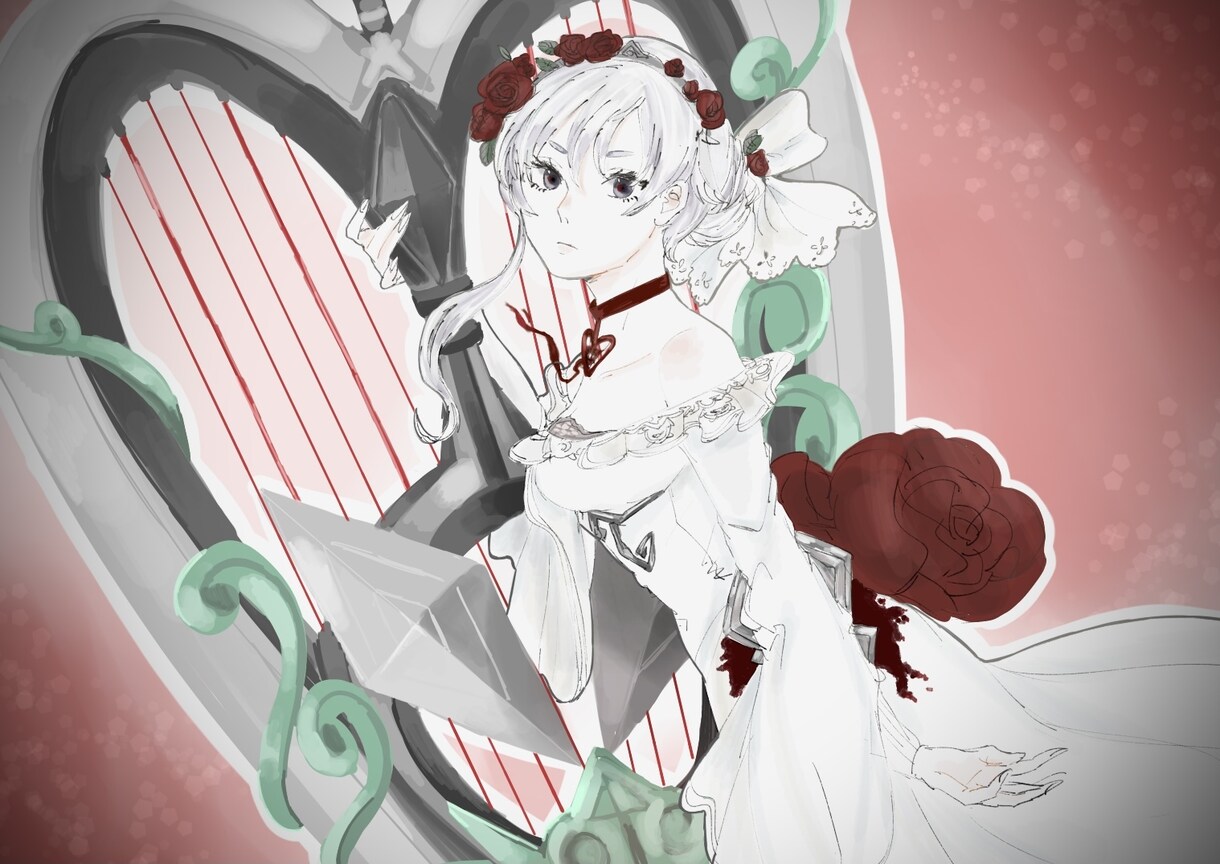 オシャレアイコン、個性なイラスト描きます 個性を生かしたイラスト好き女が描く絵、どうですか？ イメージ9