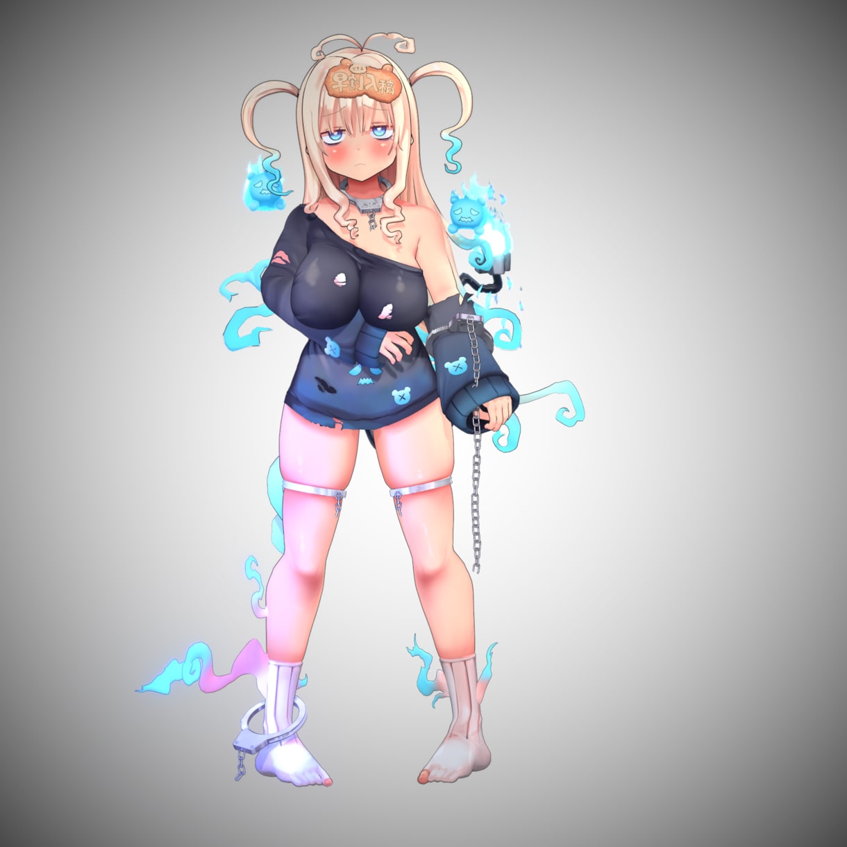 Vtuber向け3Dモデル制作請け負います こちらはスタンダード・プレミアムプランになります イメージ3