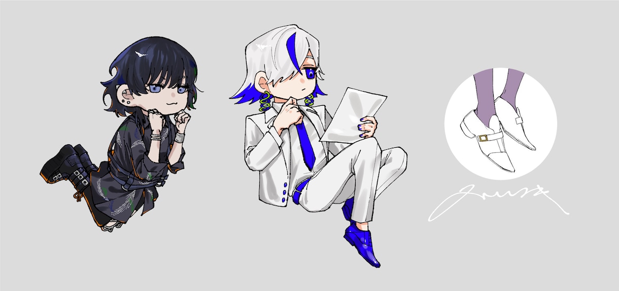 立ち絵イラスト制作します 「そこにいる」オリジナルキャラクターに会ってみませんか？ イメージ9