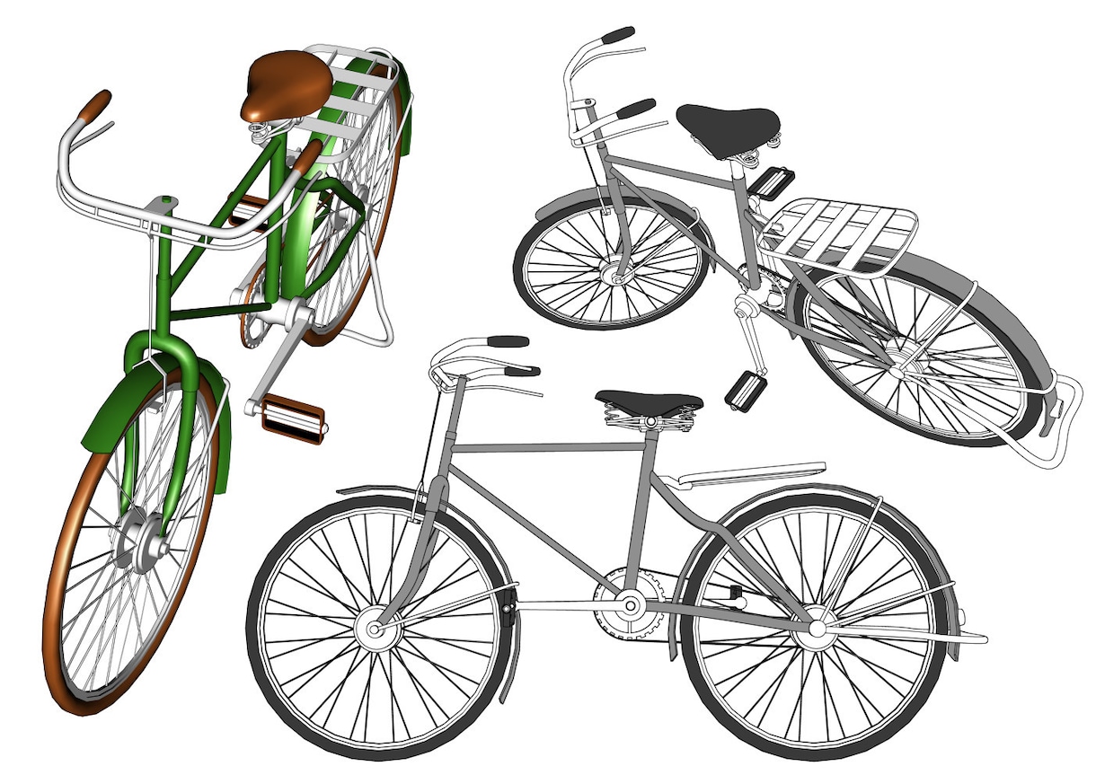 クリスタ向けの3Dモデリング承ります 忙しい原稿作業を少しでも早く・ハイクオリティに！ イメージ6