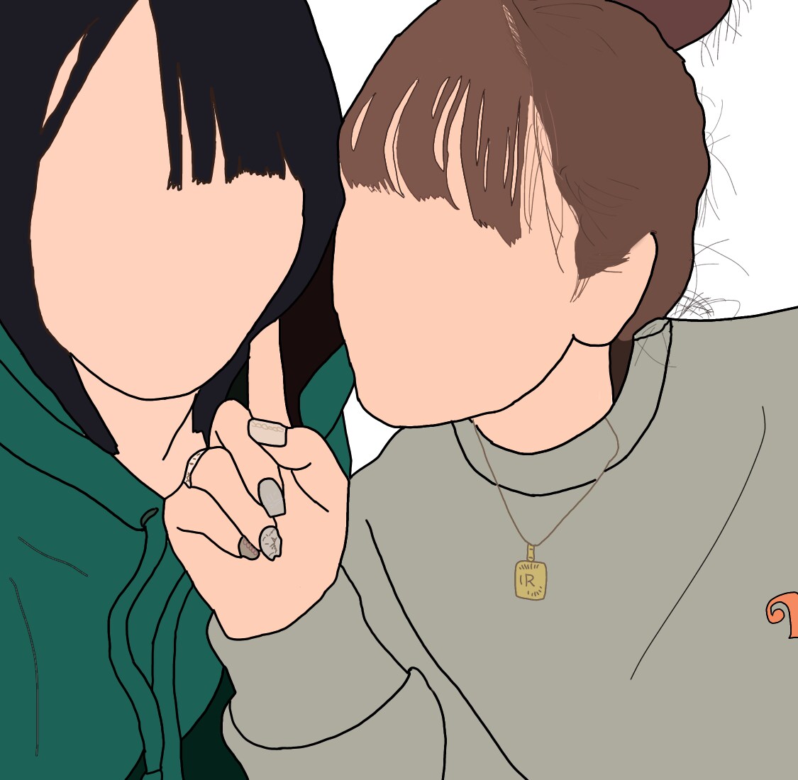 顔なしイラスト描きます 画像を送ってくれたらなんでも描きます！！ イメージ2