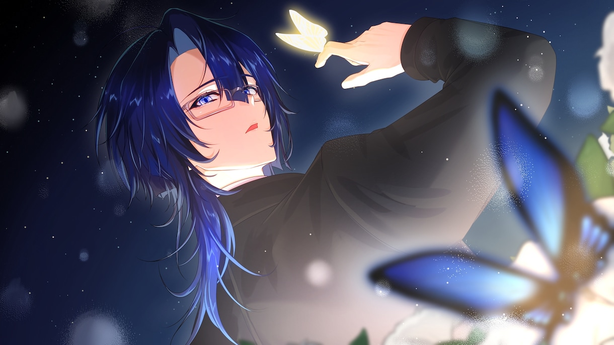 一枚絵制作いたします キャラの魅力が伝わるイラスト制作を心がけています。 イメージ5
