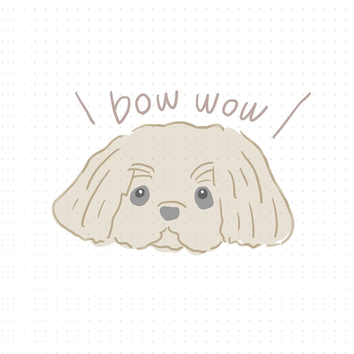 韓国雑貨風でお描きします ◯ワンちゃんを可愛い韓国文具風イラストに！◯ イメージ3