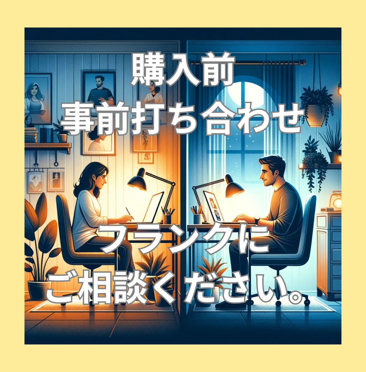 見積もり前 事前打ち合わせいたします 見積もりのための打ち合わせ用サービス イメージ1