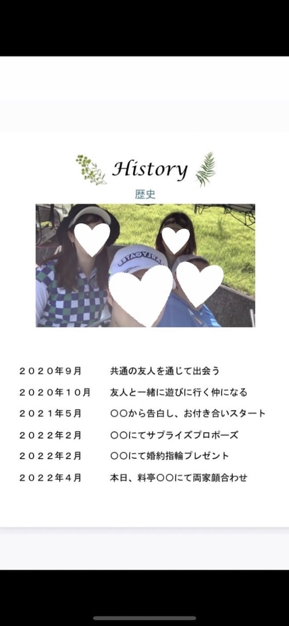 両家顔合わせ用しおり作成ます 顔合わせで何話したら良いか不安。。あったら喜ばれるしおり♪ イメージ7