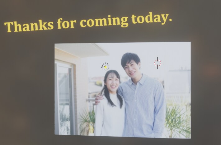 結婚式用 ARオープニングムービーを制作します スマートフォンでQRコードを読み込むと動画が再生されます イメージ1