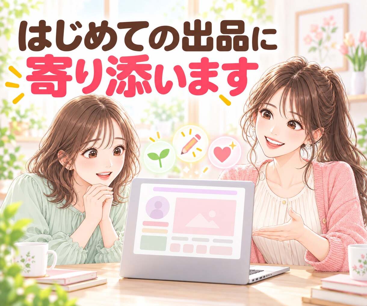 あなたのサービス、誰に届けたいか一緒に整理します 初心者さん向けに、お客様像・悩み・伝え方をやさしく言語化♡ イメージ5
