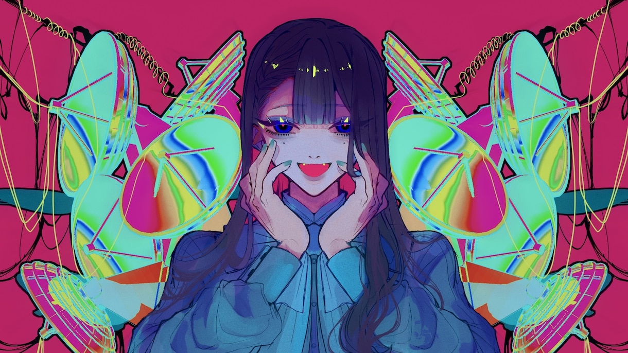 パキッとした絵柄で映像／イラスト制作します 「世界観」を重視するボカロP様／歌い手様／活動者様方へ イメージ8