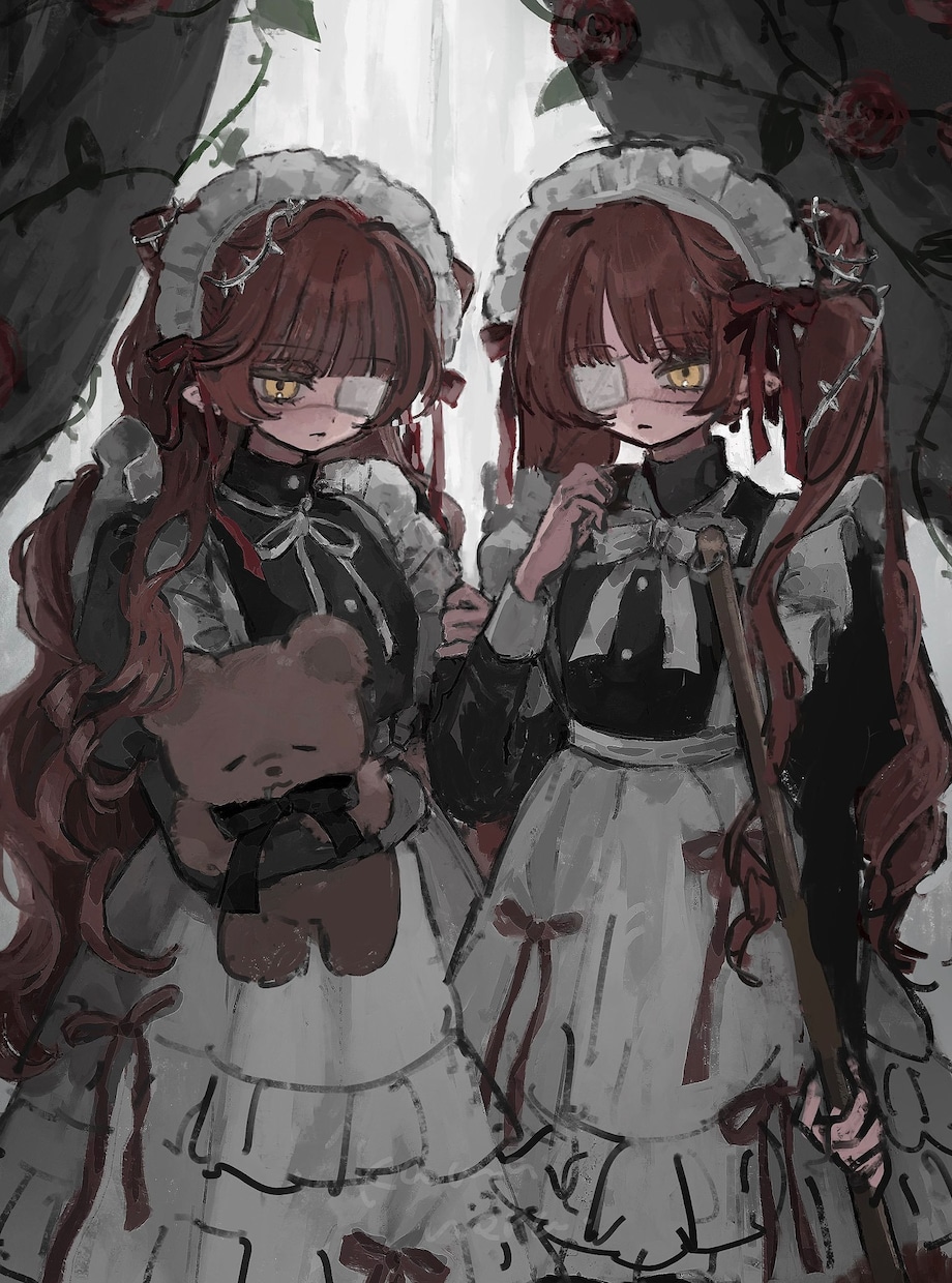 厚塗り✦世界観のある可愛いイラスト制作いたします 歌ってみた、グッズ等の活動用イラストにも౨ৎ イメージ7