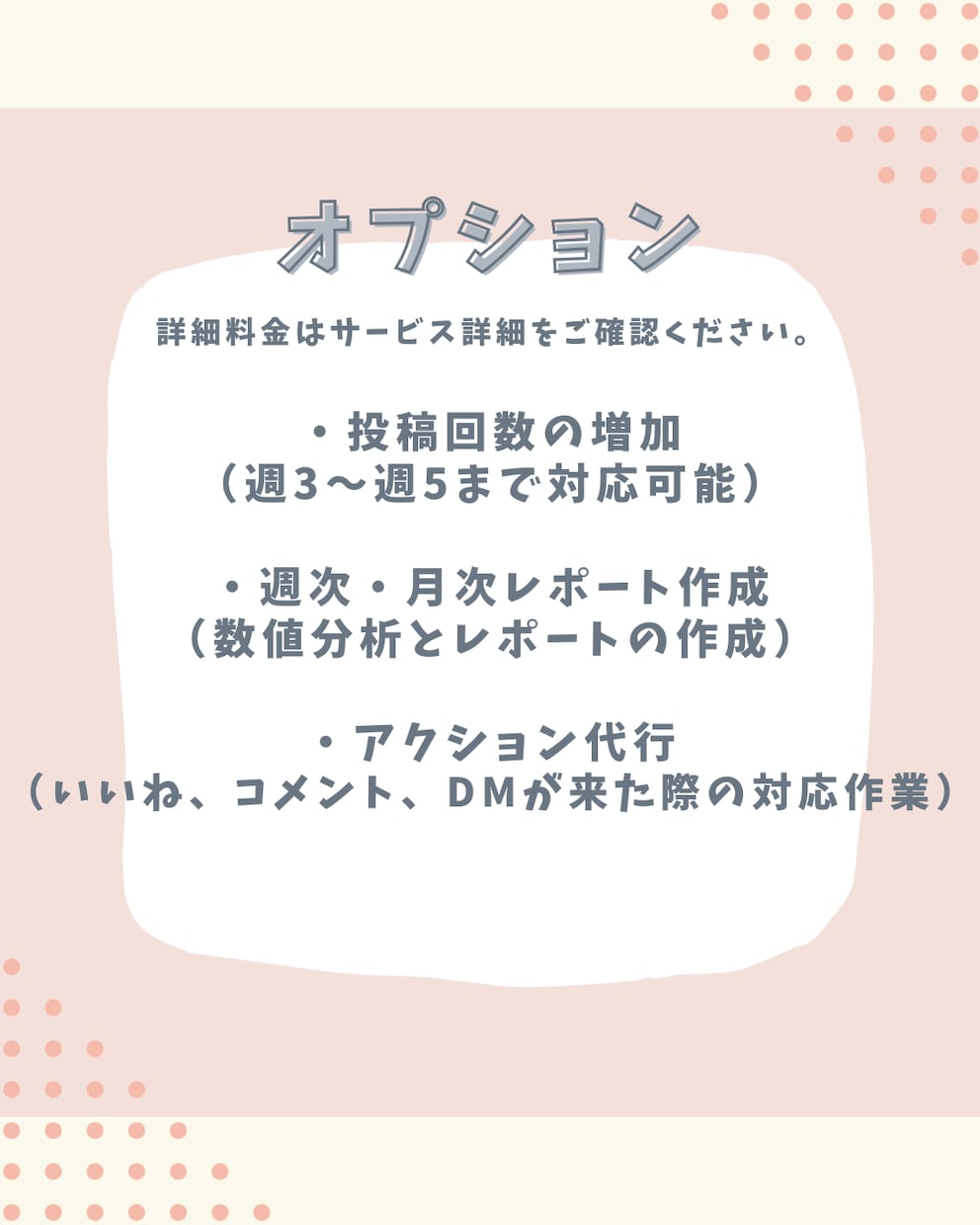 Instagramの運用代行を承ります 現役SNSマーケターが最適プランをご提案！ イメージ5