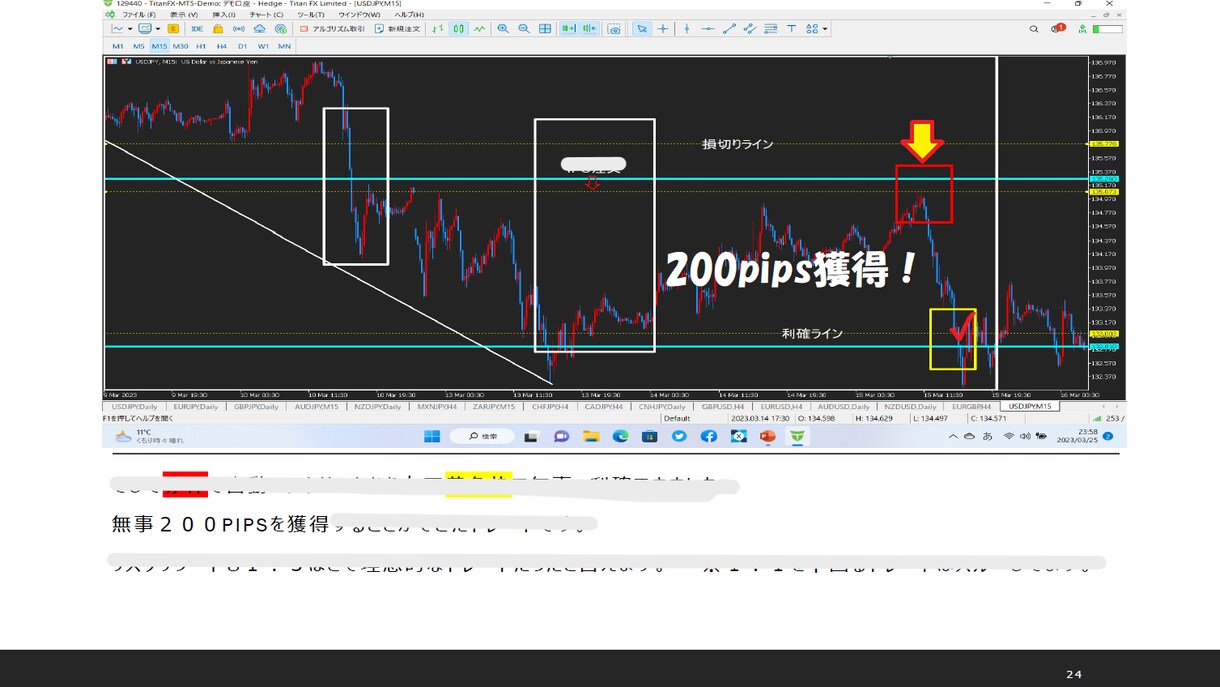 FXで勝ち続けるための裁量トレードを教えます FX歴12年、勝ち続けるためのスキルをシンプルにお伝えします イメージ5