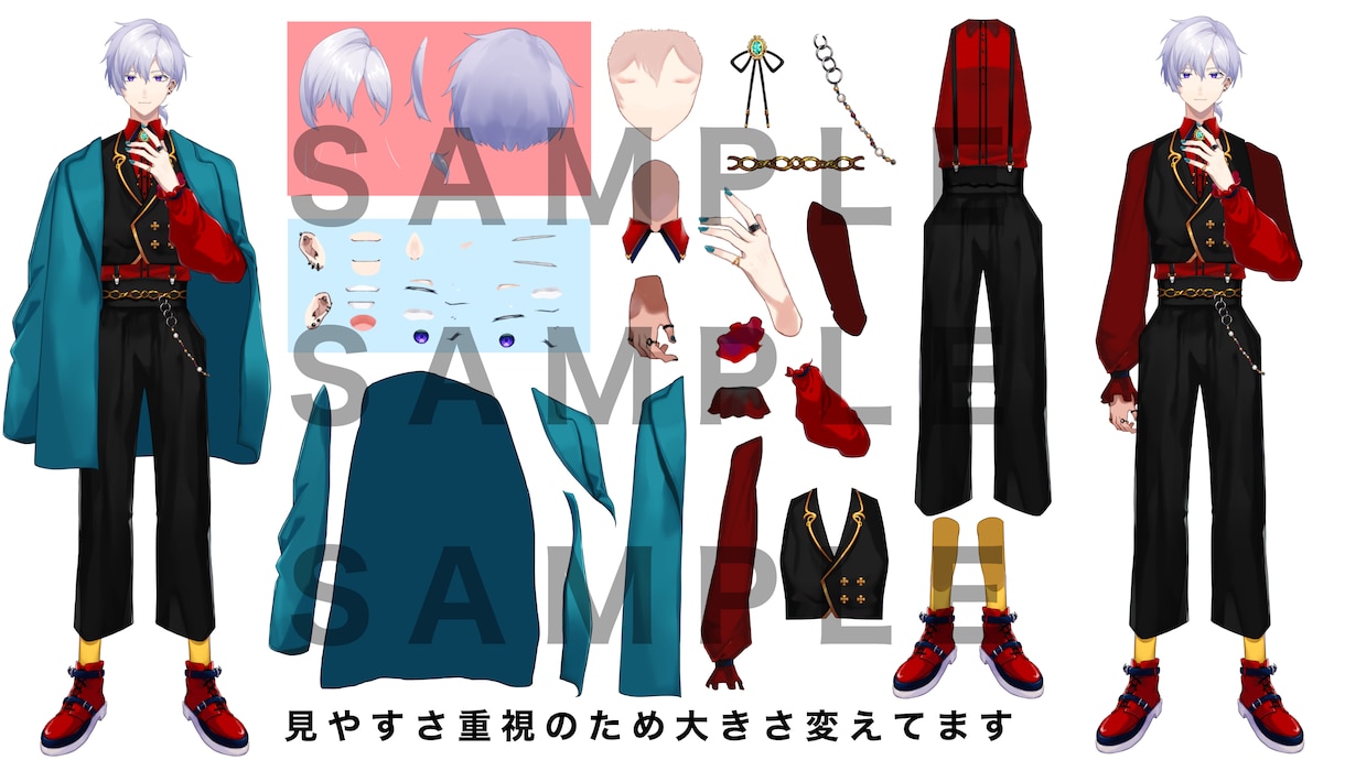 用途自由・キャラクター作成します 誰よりも可愛くカッコいいキャラクターデザイン イメージ2