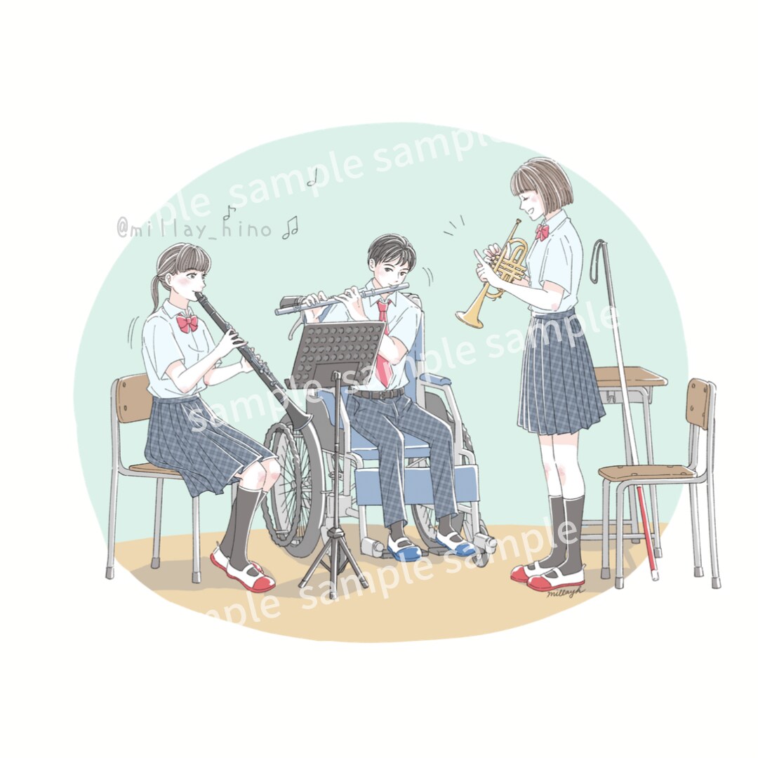 商用可◆シンプルで親しみやすいイラスト制作します 印刷物・webページの挿絵やウェルカムボードなどにどうぞ◎ イメージ3