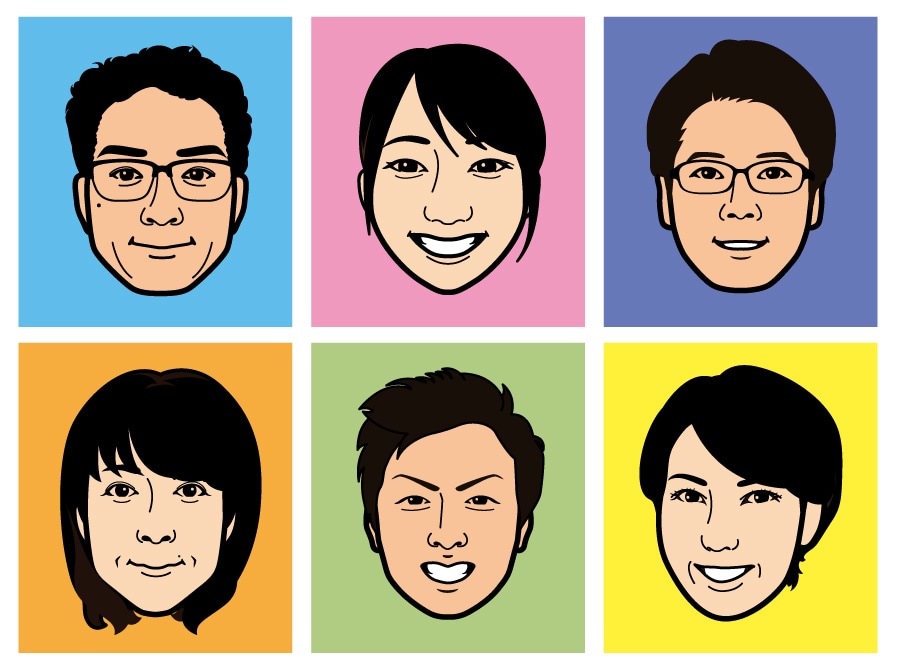 低価格でシンプルな似顔絵イラスト描きます 早くて安い！ブログやインスタ等のSNSアイコンや名刺に最適♪ イメージ3
