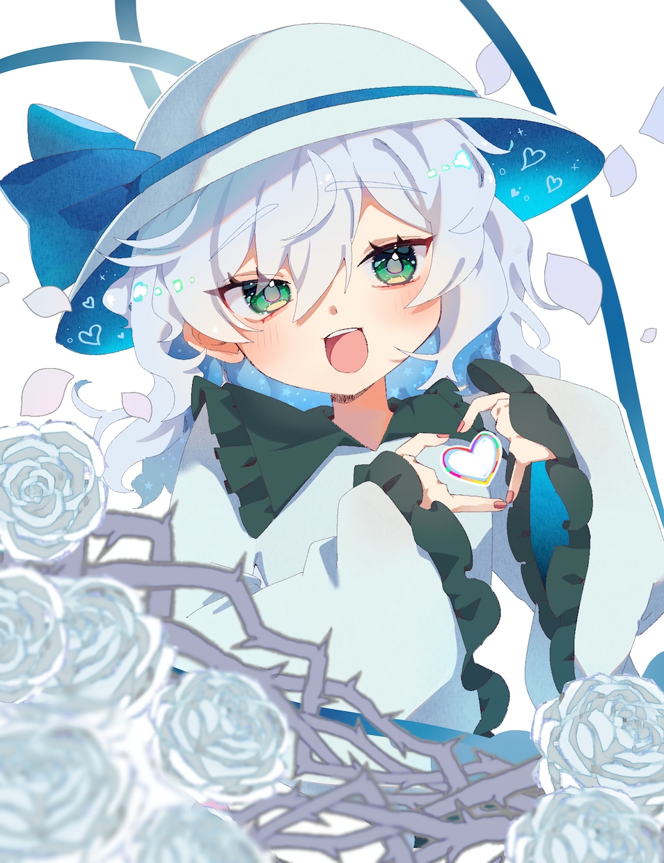 女の子のイラスト描きます 東方二次創作イラスト・立ち絵・一枚絵・アイコンを描きます！ イメージ4