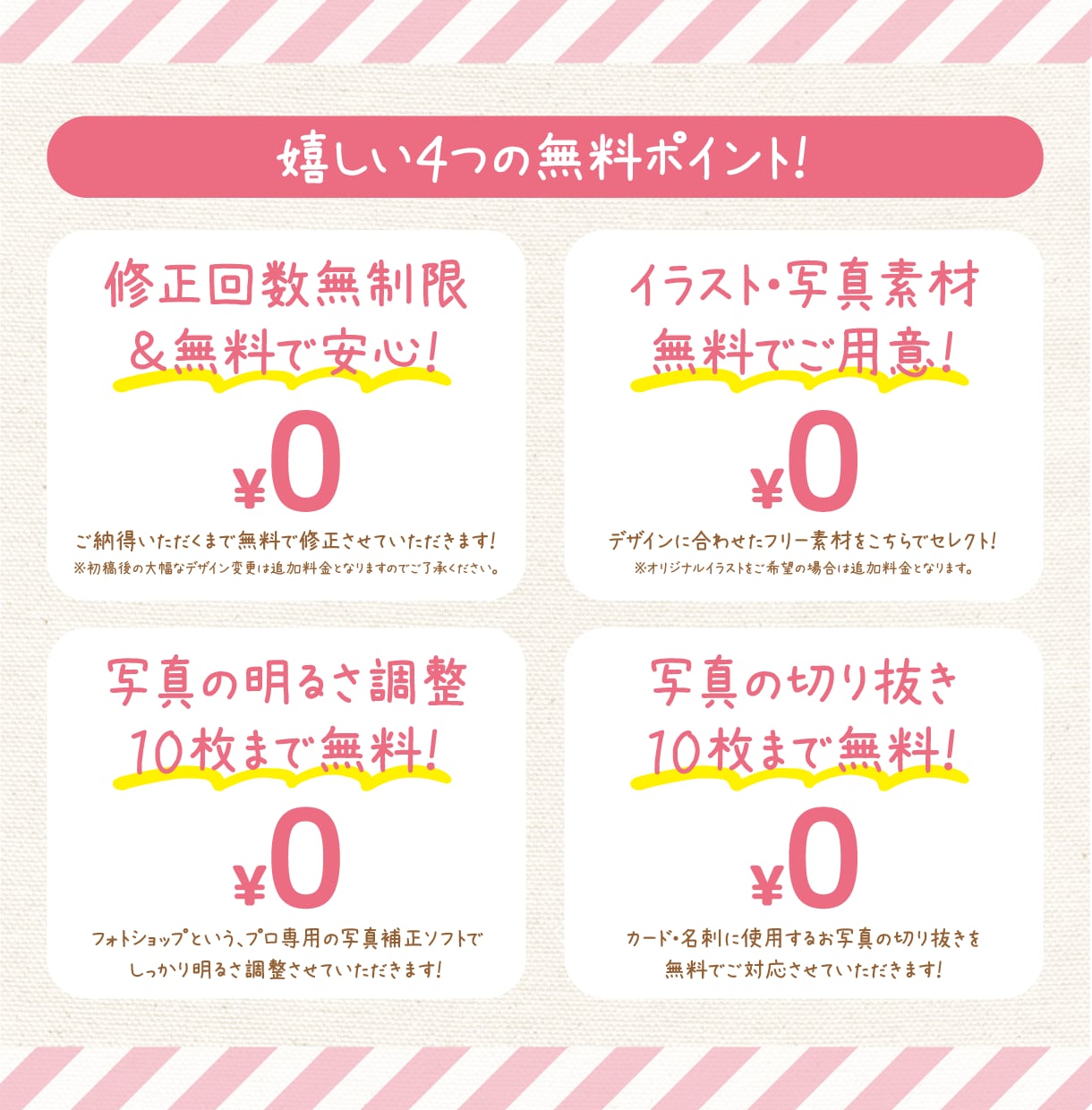 大人カワイイ、今っぽデザインなカードを作成します 手書きイラストで女性ウケ抜群♩今っぽデザインで他店と差別化！ イメージ2