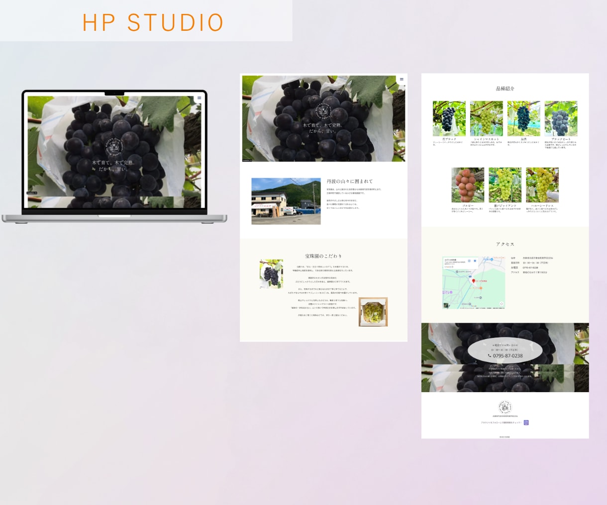 個人サロン・小さなお店の魅力を伝えるHP制作します ノーコードSTUDIO制作｜丁寧なヒアリング イメージ7