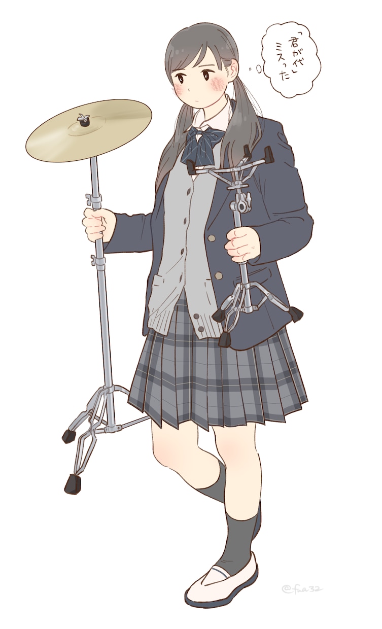 女学生のイラストを描きます 可愛い制服イラストならお任せください イメージ4