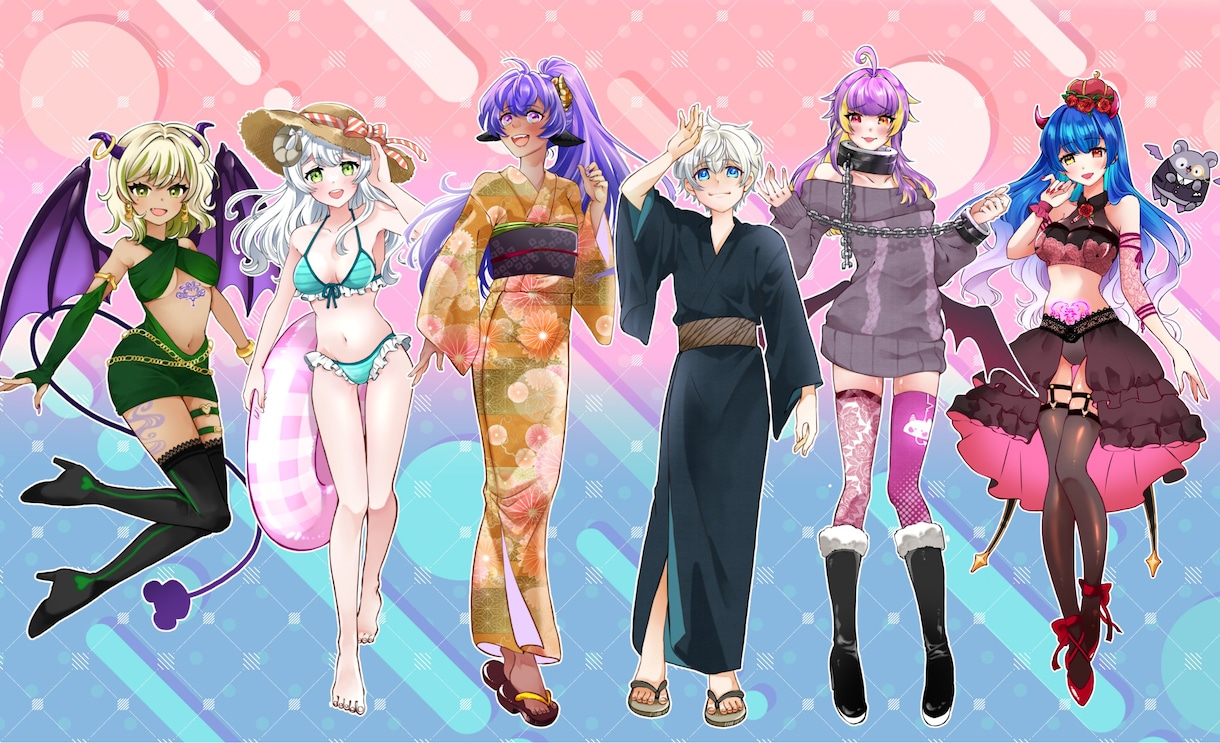 高品質で美しいあなただけのイラストを作成します 即対応致します。可愛い女の子のイラストお任せください！ イメージ10