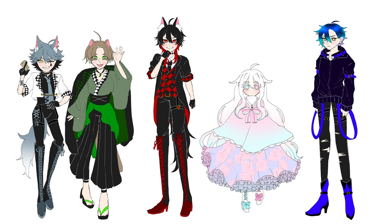 キャラクター、イラスト、アイコン描きます 幅広いジャンルに対応可能です！ イメージ9