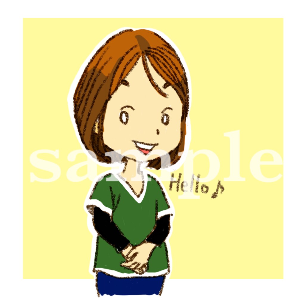 セリフ付き！ポップでキャッチーなアイコン描きます 一言セリフを付ける事で相手方へも印象付けれること間違いなし！ イメージ1