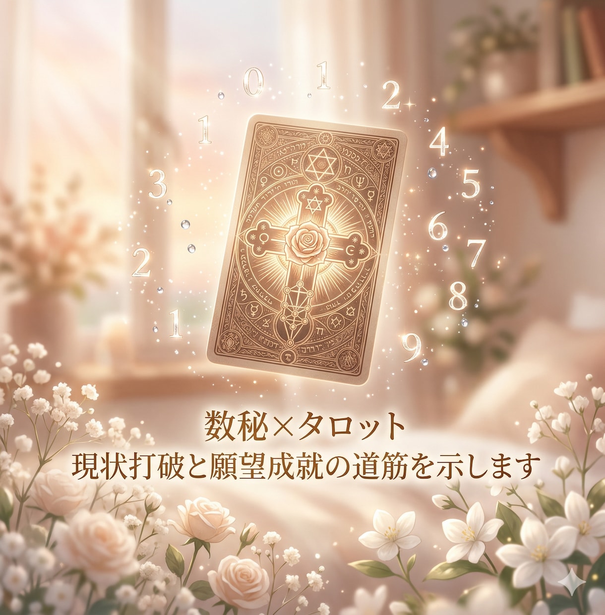 数秘×タロット｜現状打破と願望成就の道筋を示します その詳細な鑑定を【モニター募集】で体験してください！ イメージ1