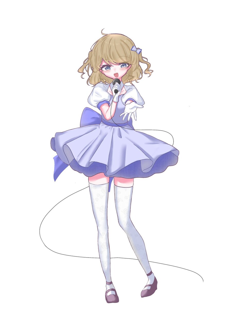 シンプルな女の子の立ち絵や1枚絵描きます いろいろな女の子を描きます！！ イメージ3