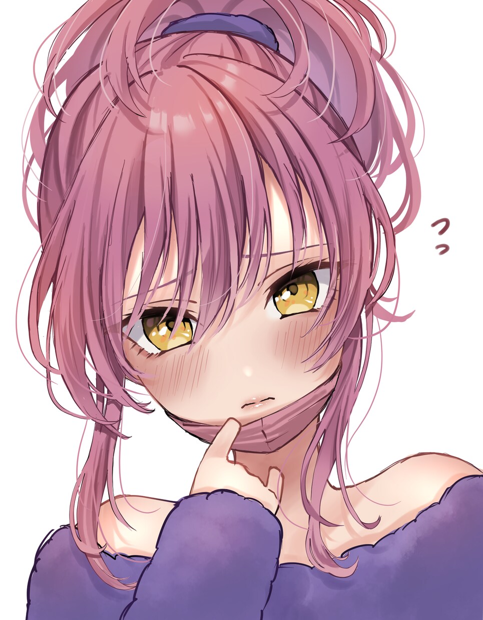 アイコン用など♡バストアップイラスト描きます パッと見て可愛い！と思ってもらえるよう頑張ります！ イメージ5