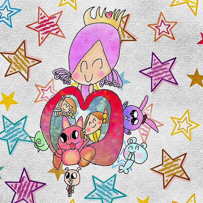 お子さんの絵をアートに変えます お子さん、お孫さんの描いた絵を芸術へと変身させます♪ イメージ8