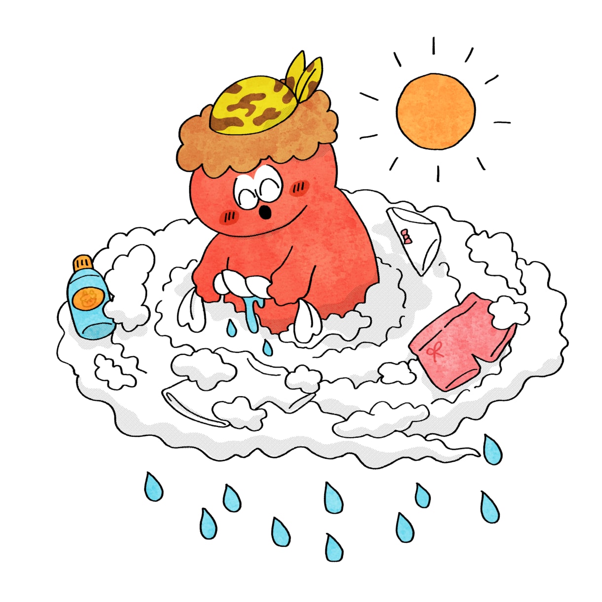 アイコンや商品パケに！ゆる～く笑えるキャラ描きます お手元にかる～くかわいいユーモアを イメージ5