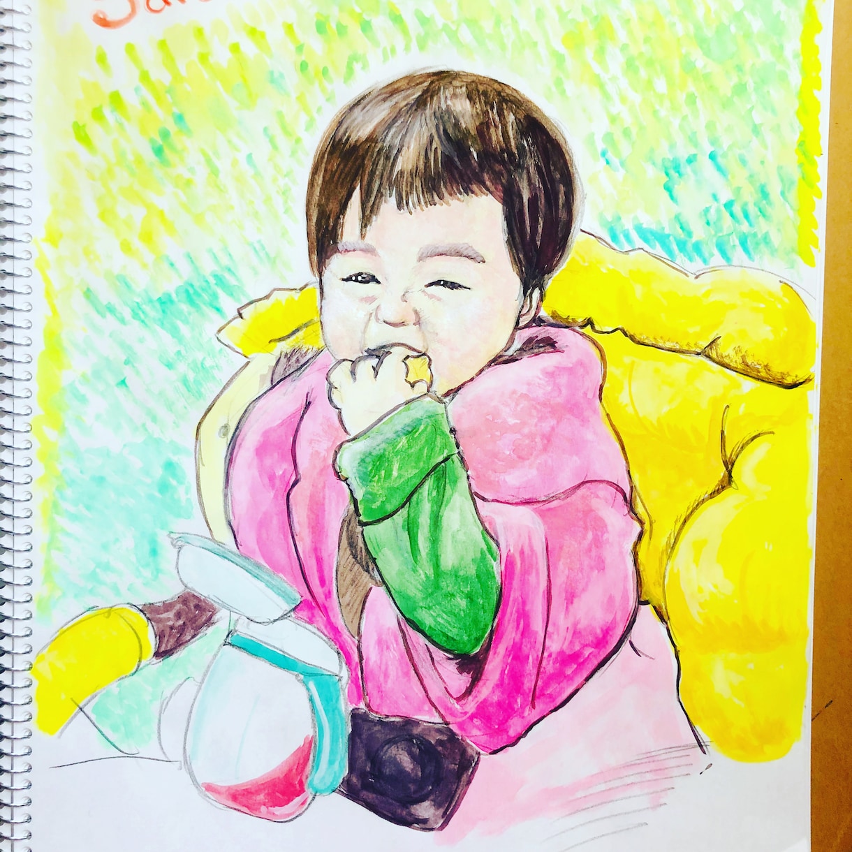 似顔絵/可愛い癒し系、イラスト、アニメ調制作します 現役デザイナーが広告やPR、大切な人へ向けたイラスト描きます イメージ2