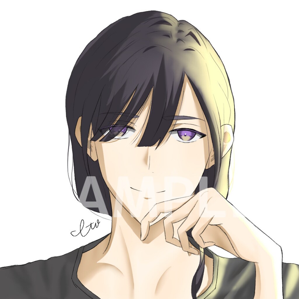 男性キャラのイラストを制作いたします 乙女ゲーム風やVTuber等の男性キャラを丁寧に描きます イメージ1