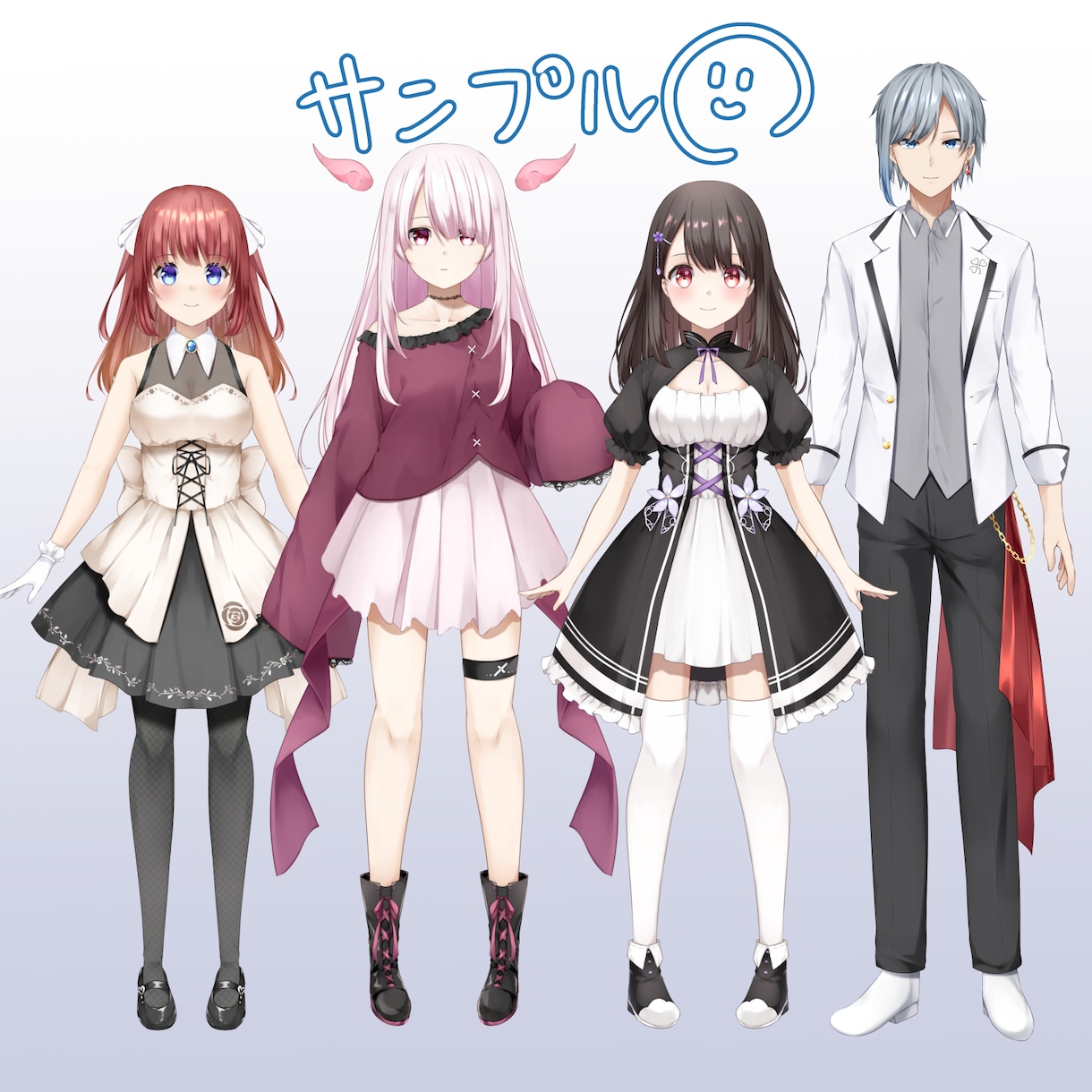 Vtuberデビューお手伝いします イラスト～モデリング全行程対応！安い早い高クオリティ！ イメージ2