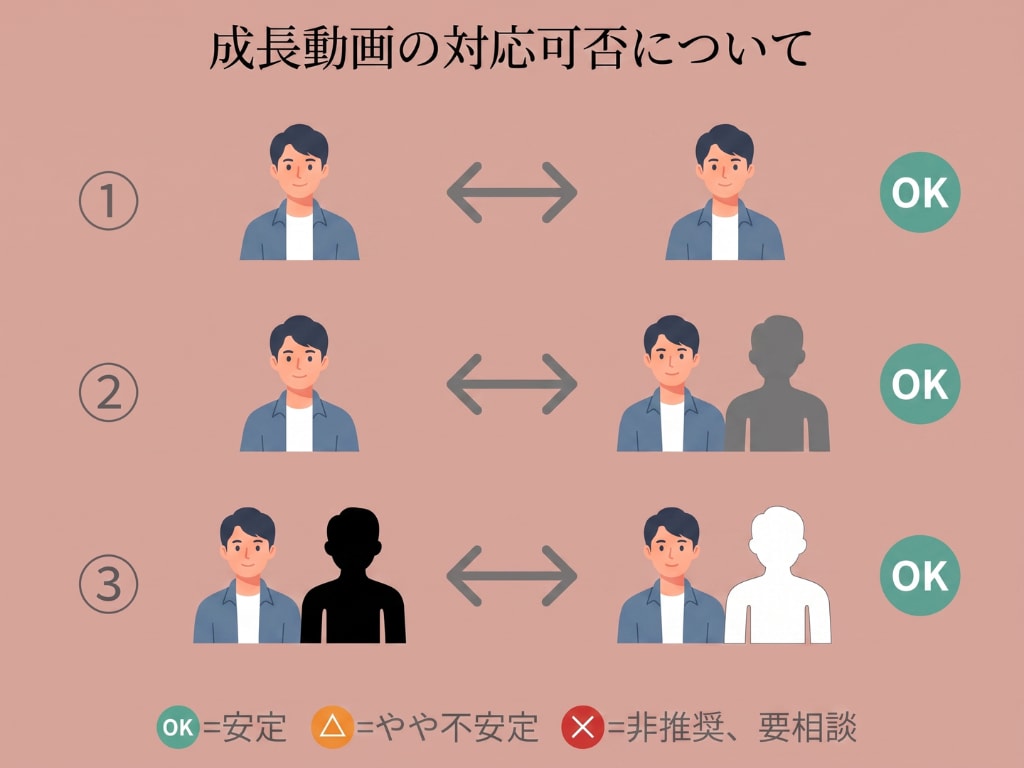 AIで思い出の写真を動かし、自然に成長させます 【業界初】AI×結婚式動画　髭男、ミセス他（楽曲相談可） イメージ3