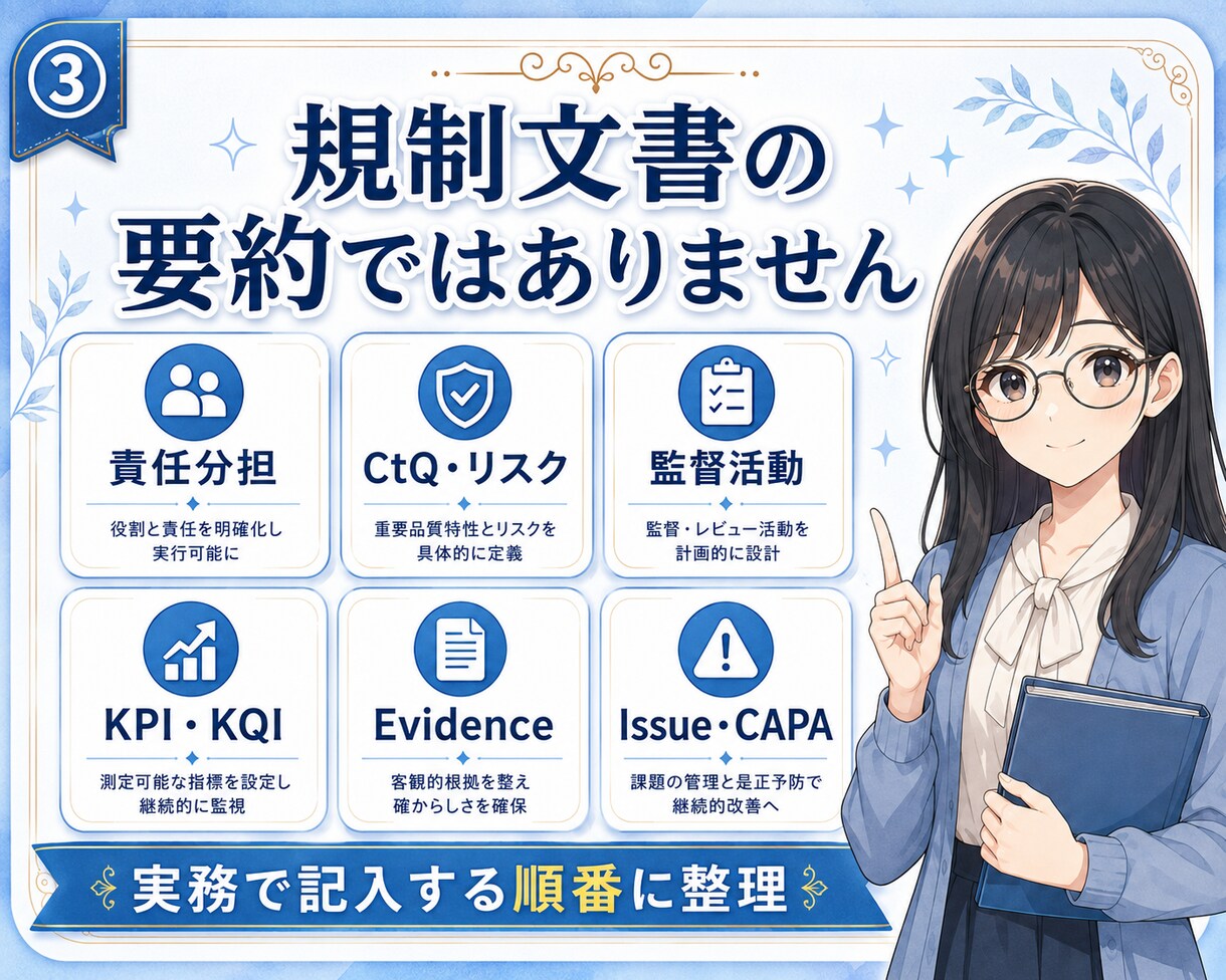 GCP委託先管理の計画・証拠台帳を提供します 初めての委託先管理をWordとExcelで形に イメージ3