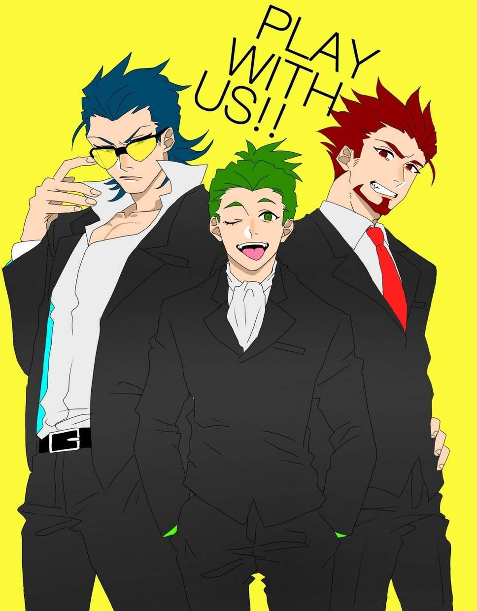 かっこいい男性キャラクターを描きます SNSアイコン、腐、夢なんでも描きます！ イメージ6