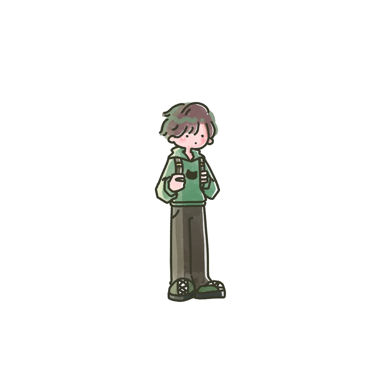 デフォルメキャラクターのイラストを制作いたします シンプルでシックなものからカートゥーン調のポップなものまで。 イメージ2