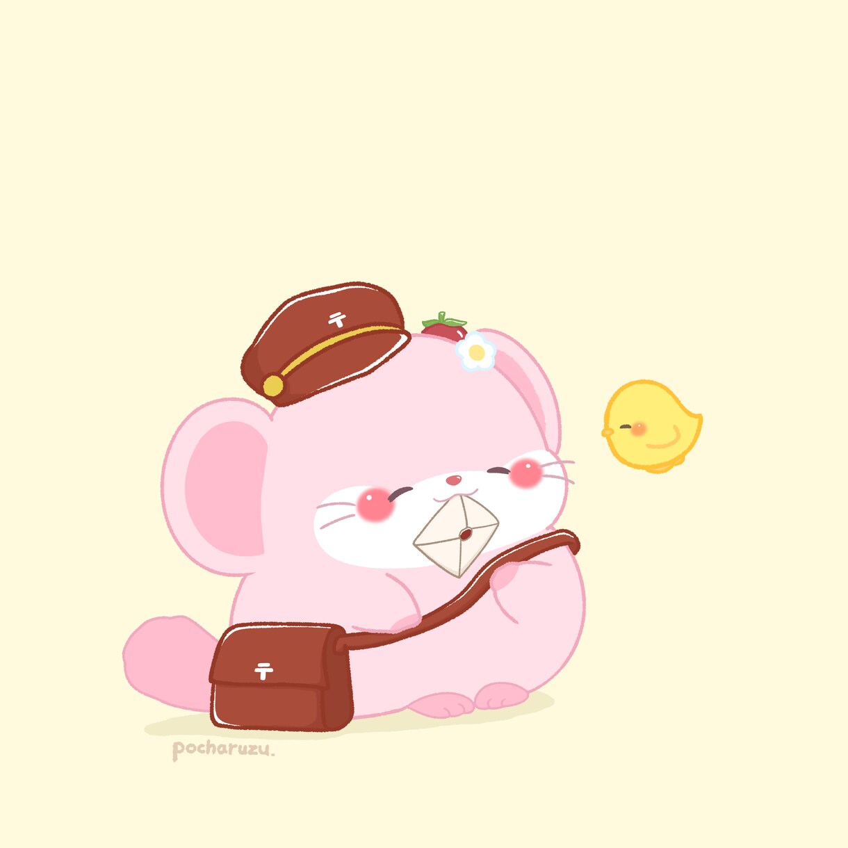 オリキャラ『ぽちゃるず。』のアイコンを作成します ぽちゃるず。のかわいいイラストを描きます！ イメージ2
