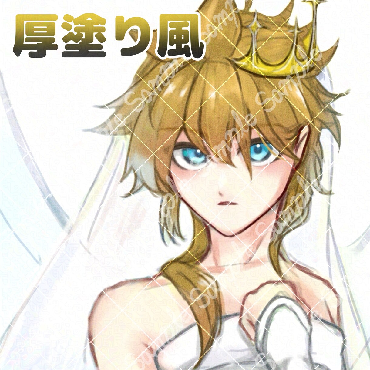 SNSアイコン・スクエアイラストを制作いたします 等身イラスト、SDイラストどちらでも対応可能です！ イメージ4