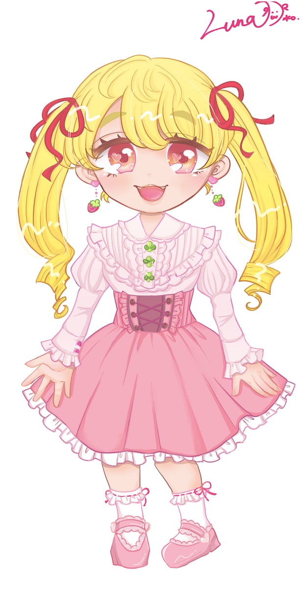 IRIAMの立ち絵イラストお描きします 男女・動物系なんでもアリ♪SDキャラも可能です♪♪ イメージ1