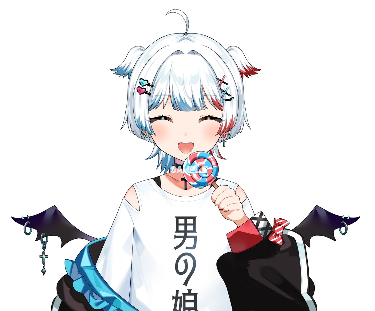 Live 2D用パーツ分けPSDをお描きします 唯一無二の可愛い・かっこいいキャラクターデザイン イメージ7