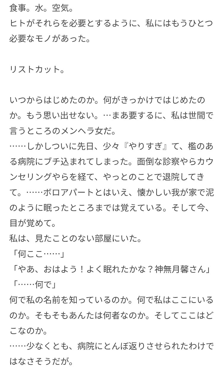 小説の添削・表現の提案をします ご依頼いただいた小説の文体を考慮しつつ表現の提案をいたします イメージ3