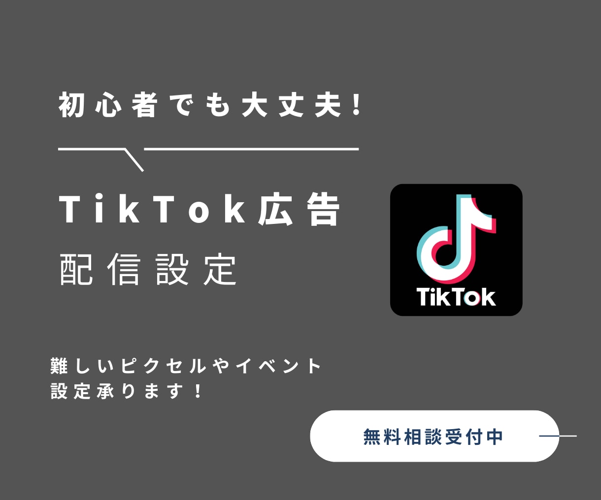 TikTok広告の設定代行します 現役広告運用者がスピード感を待って対応いたします。 イメージ1