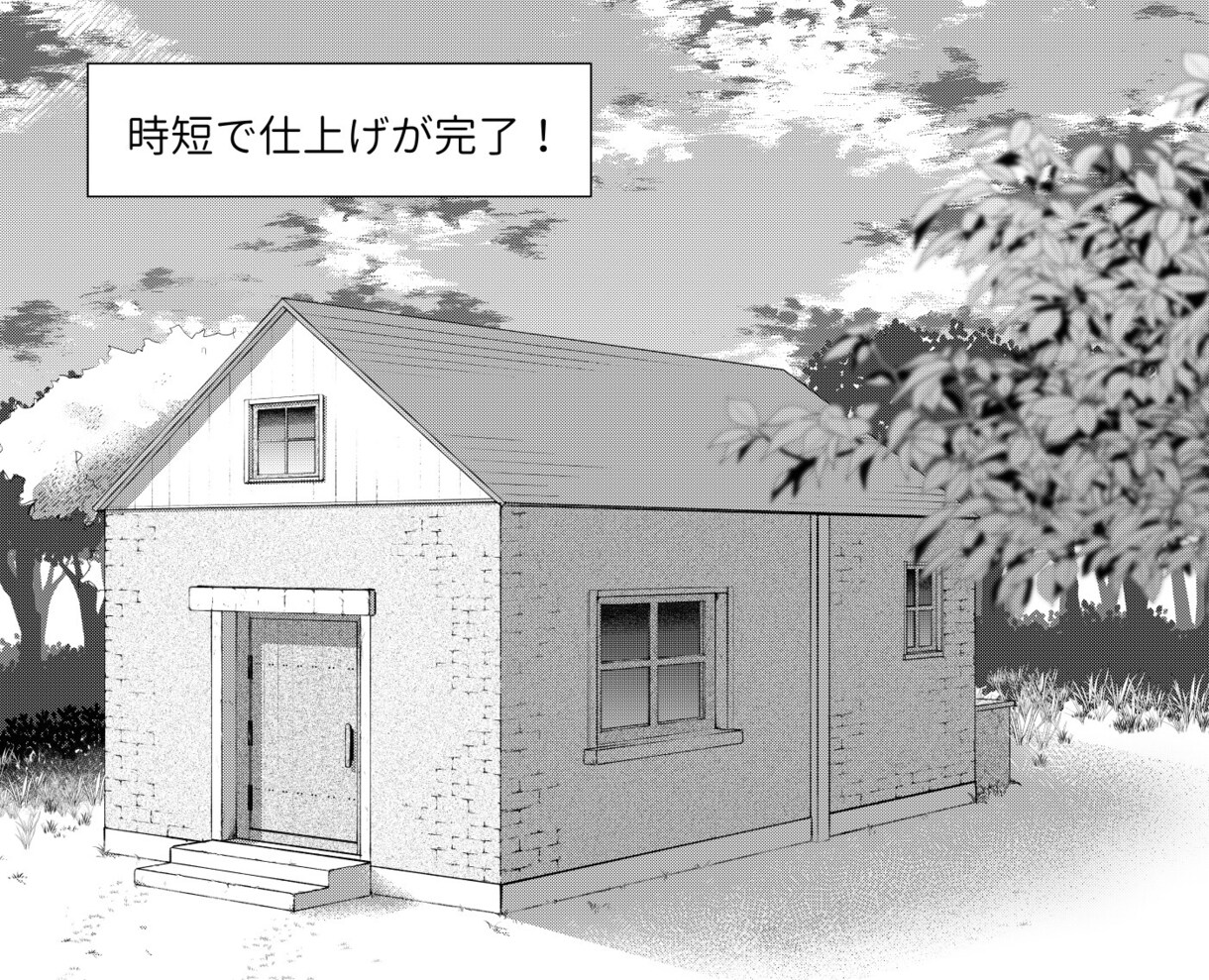 モノクロ漫画の【塗り分け】アシスタント承ります 商業・同人(二次創作含む)OK！ イメージ4